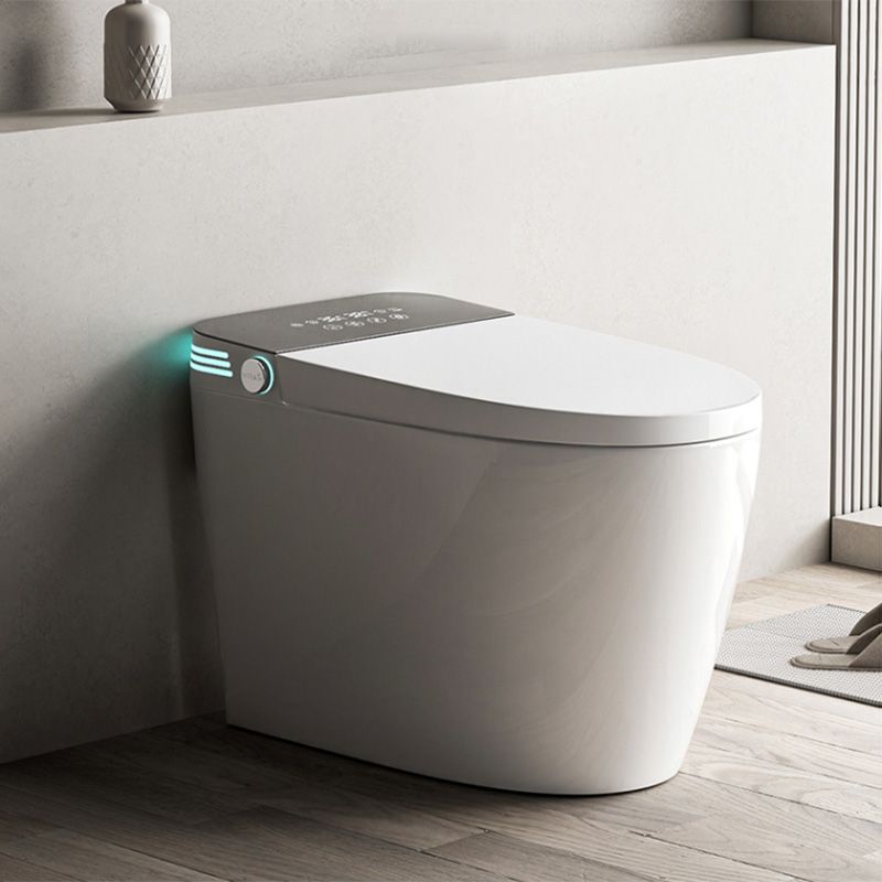 Ceramic Contemporary Heated Seat Foot Sensor Floor Mount Bidet Clearhalo 'Bathroom Remodel & Bathroom Fixtures' 'Bidets' 'Home Improvement' 'home_improvement' 'home_improvement_bidets' 'Toilets & Bidets' 1200x1200_856597b0-2f4f-4e5d-9315-16800bb967e4