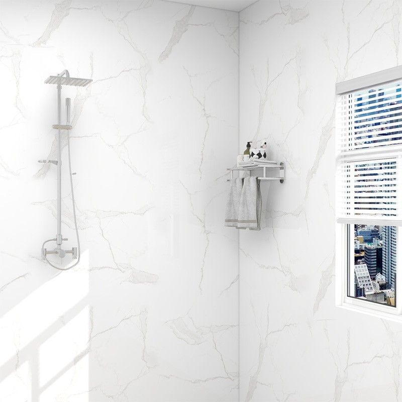 Rectangular PVC Field Tile 19.7" Peel and Stick Tile for Shower Clearhalo 'Flooring 'Home Improvement' 'home_improvement' 'home_improvement_peel_stick_blacksplash' 'Peel & Stick Backsplash Tile' 'peel_stick_blacksplash' 'Walls & Ceilings' Walls and Ceiling' 1200x1200_85688ce2-b9fe-4f9b-8f21-645d786273a3