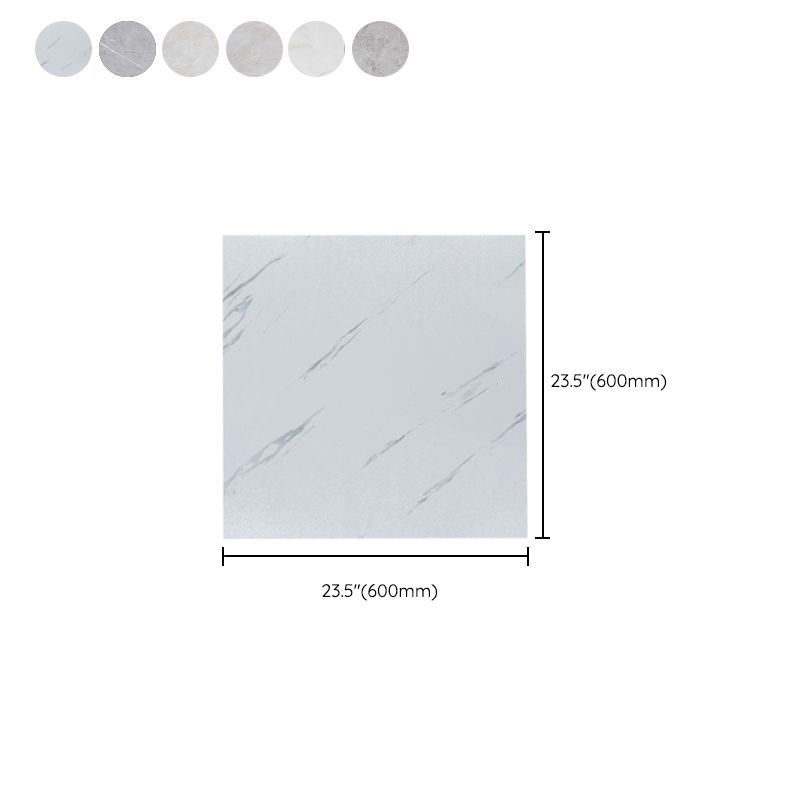 Modern Vinyl Tile Plastic Peel and Stick Marble Look Fade Resistant Tile Flooring Clearhalo 'Flooring 'Home Improvement' 'home_improvement' 'home_improvement_vinyl_flooring' 'Vinyl Flooring' 'vinyl_flooring' Walls and Ceiling' 1200x1200_8577d91a-79f5-4187-8664-e4782bb806a0