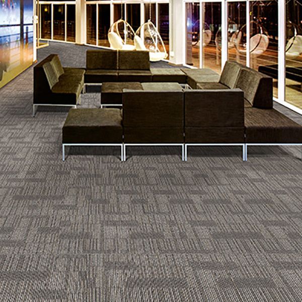 Modern Carpet Tile Loose Lay Non-Skid Fade Resistant Carpet Floor Tile Clearhalo 'Carpet Tiles & Carpet Squares' 'carpet_tiles_carpet_squares' 'Flooring 'Home Improvement' 'home_improvement' 'home_improvement_carpet_tiles_carpet_squares' Walls and Ceiling' 1200x1200_859538ed-e654-49c5-8266-3113a18de6a6