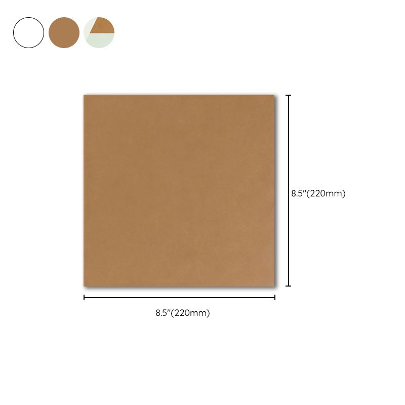 Ceramic Floor and Wall Tile Square Shape Floor and Wall Tile for Bathroom Clearhalo 'Floor Tiles & Wall Tiles' 'floor_tiles_wall_tiles' 'Flooring 'Home Improvement' 'home_improvement' 'home_improvement_floor_tiles_wall_tiles' Walls and Ceiling' 1200x1200_85a4cb13-d4f2-4705-a25d-f054d48628d4