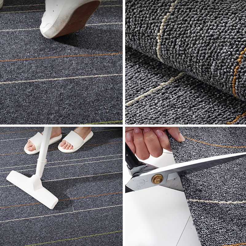 Gray Tone Level Loop Carpet Tile Solid Color Indoor Office Carpet Tile Clearhalo 'Carpet Tiles & Carpet Squares' 'carpet_tiles_carpet_squares' 'Flooring 'Home Improvement' 'home_improvement' 'home_improvement_carpet_tiles_carpet_squares' Walls and Ceiling' 1200x1200_85b84a72-f168-4fb0-adb6-4d43f08ddd25