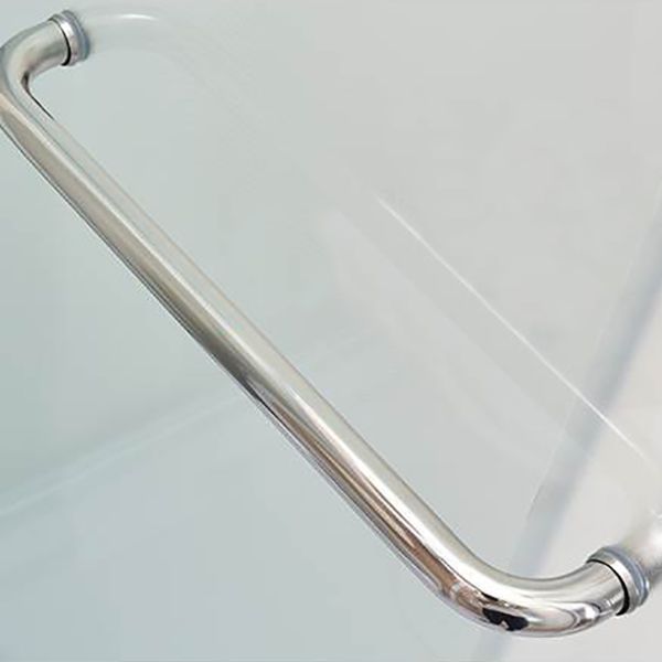 Framed Single Sliding Shower Kit Rectangle Frosted Shower Stall Clearhalo 'Bathroom Remodel & Bathroom Fixtures' 'Home Improvement' 'home_improvement' 'home_improvement_shower_stalls_enclosures' 'Shower Stalls & Enclosures' 'shower_stalls_enclosures' 'Showers & Bathtubs' 1200x1200_85c55798-1c25-4f2d-8607-dc0347c70526