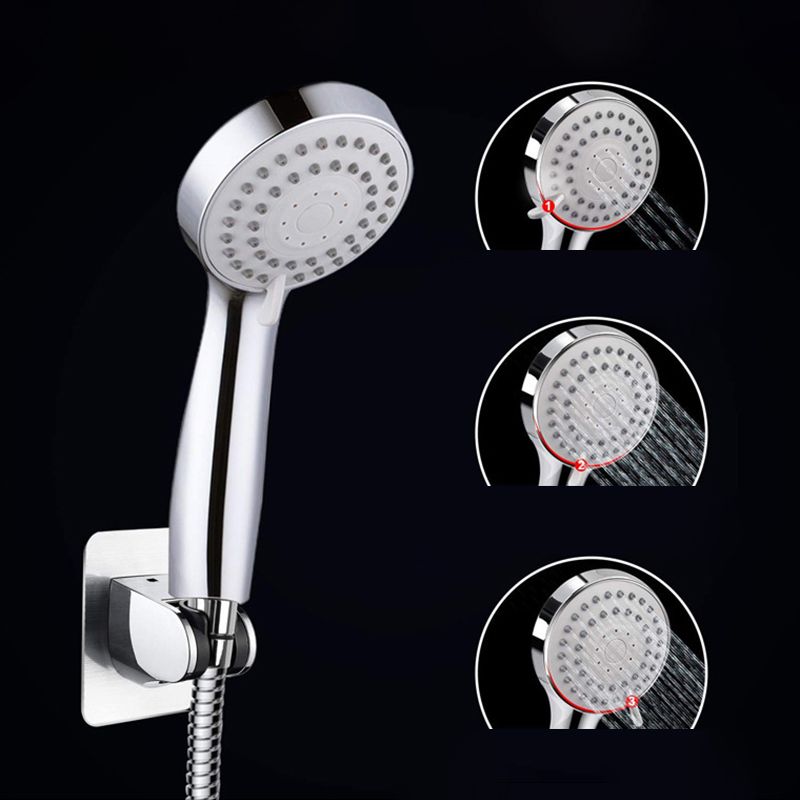 Contemporary Style Shower Head Metal Bathroom Shower Head with Hose Clearhalo 'Bathroom Remodel & Bathroom Fixtures' 'Home Improvement' 'home_improvement' 'home_improvement_shower_heads' 'Shower Heads' 'shower_heads' 'Showers & Bathtubs Plumbing' 'Showers & Bathtubs' 1200x1200_85d23996-c70a-49ba-84de-5bba6b590807