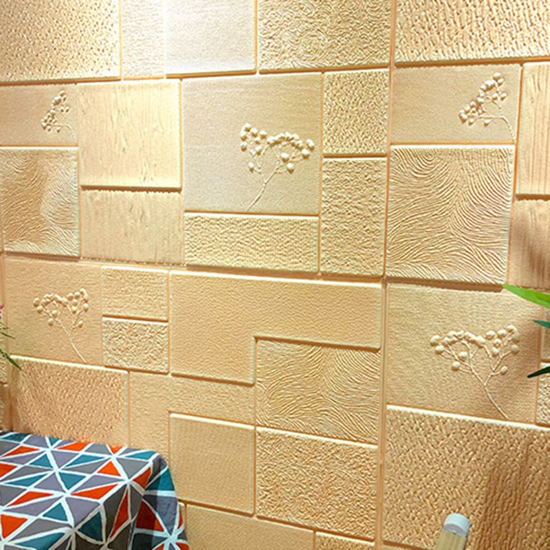 3D Artificial Stone Panel Wall Industrial Style Home Living Room Wall Plate (1-pack) Clearhalo 'Flooring 'Home Improvement' 'home_improvement' 'home_improvement_wall_paneling' 'Wall Paneling' 'wall_paneling' 'Walls & Ceilings' Walls and Ceiling' 1200x1200_85dc2dd5-46de-4e57-8c43-aaf54ea59778