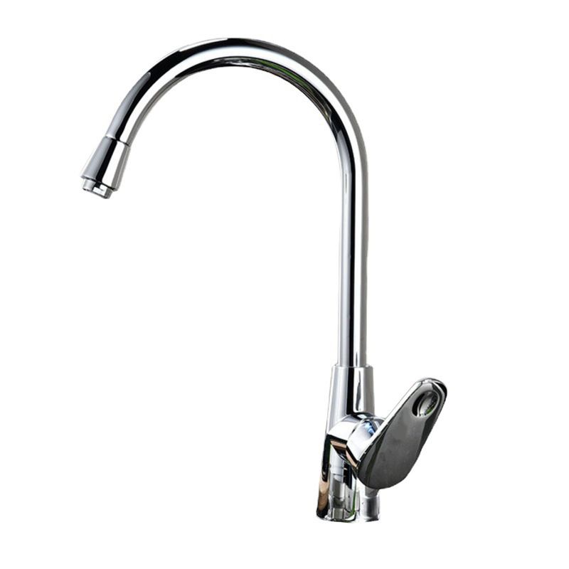 Traditional 1-Handle Faucet 1-Hole with Water Dispenser Standard Kitchen Faucet Clearhalo 'Home Improvement' 'home_improvement' 'home_improvement_kitchen_faucets' 'Kitchen Faucets' 'Kitchen Remodel & Kitchen Fixtures' 'Kitchen Sinks & Faucet Components' 'kitchen_faucets' 1200x1200_85f184bf-5d29-4a95-b768-5201af1bed4f