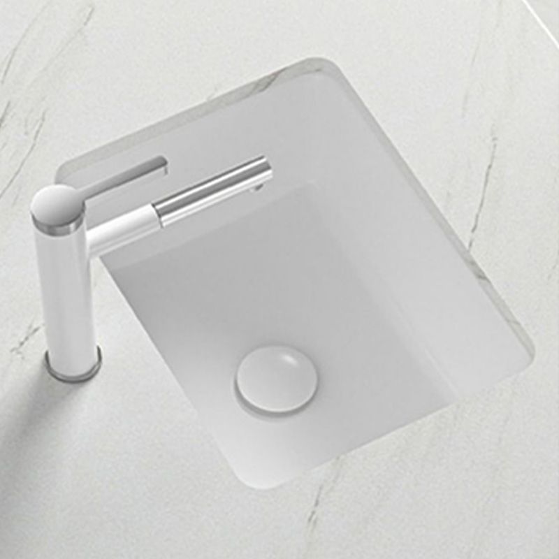 Modern Style Bathroom Sink Undermount Ceramic Bathroom Sink in White Clearhalo 'Bathroom Remodel & Bathroom Fixtures' 'Bathroom Sinks & Faucet Components' 'Bathroom Sinks' 'bathroom_sink' 'Home Improvement' 'home_improvement' 'home_improvement_bathroom_sink' 1200x1200_85f43a26-a91a-404b-8ed8-f0ef7d762732