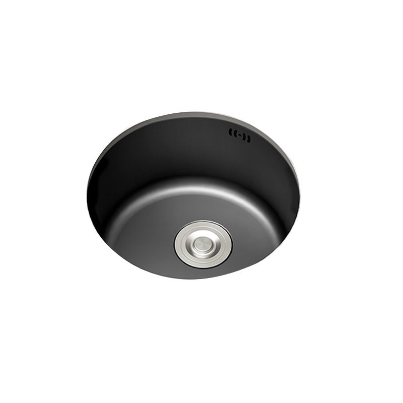 Modern Style Kitchen Sink Stainless Steel Round Kitchen Sink with Drain Strainer Kit Clearhalo 'Home Improvement' 'home_improvement' 'home_improvement_kitchen_sinks' 'Kitchen Remodel & Kitchen Fixtures' 'Kitchen Sinks & Faucet Components' 'Kitchen Sinks' 'kitchen_sinks' 1200x1200_8635e1d5-c281-4a4f-8588-de94e4d4e099