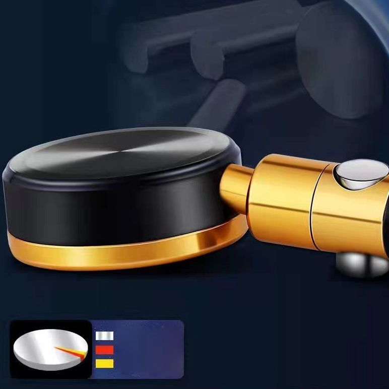 Luxurious Shower Head Color Block Adjustable Water Flow Round Handheld Shower Head Clearhalo 'Bathroom Remodel & Bathroom Fixtures' 'Home Improvement' 'home_improvement' 'home_improvement_shower_heads' 'Shower Heads' 'shower_heads' 'Showers & Bathtubs Plumbing' 'Showers & Bathtubs' 1200x1200_86390e3a-7b8f-42e2-9ea3-8078ee59d157