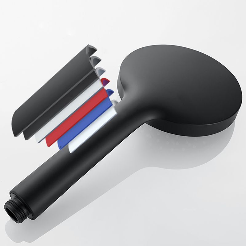 Bathroom Shower Head 3-Jet Massage Wall Mounted Round Shower Head Clearhalo 'Bathroom Remodel & Bathroom Fixtures' 'Home Improvement' 'home_improvement' 'home_improvement_shower_heads' 'Shower Heads' 'shower_heads' 'Showers & Bathtubs Plumbing' 'Showers & Bathtubs' 1200x1200_864848b4-2e3a-4728-bba7-3b6b314ae980