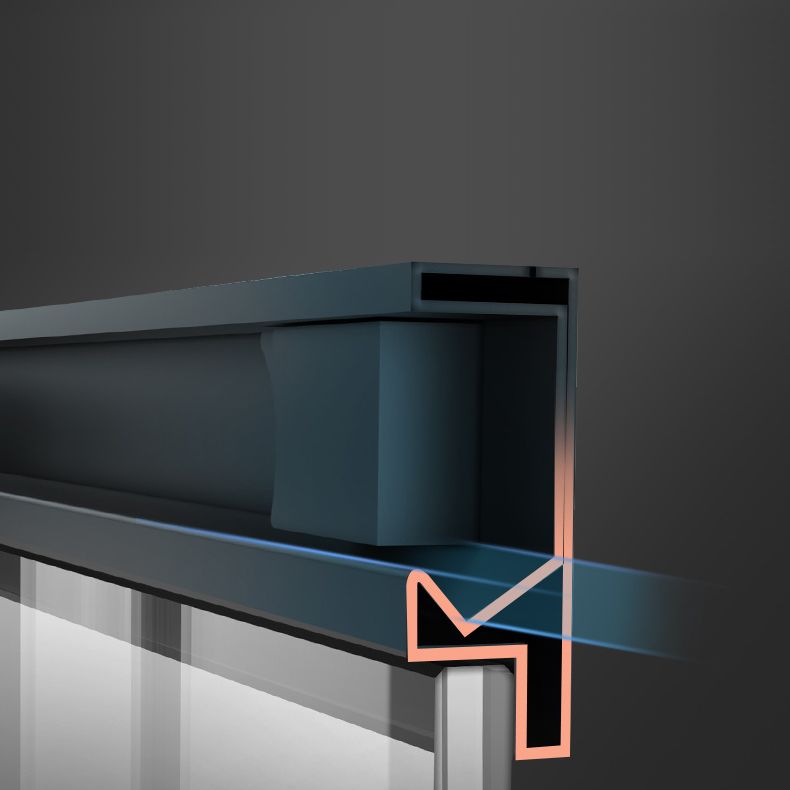 Silver and Black Shower Enclosure Clear Tempered Glass Shower Stall Clearhalo 'Bathroom Remodel & Bathroom Fixtures' 'Home Improvement' 'home_improvement' 'home_improvement_shower_stalls_enclosures' 'Shower Stalls & Enclosures' 'shower_stalls_enclosures' 'Showers & Bathtubs' 1200x1200_8667da46-71d8-4fc0-abfc-38a83056f007