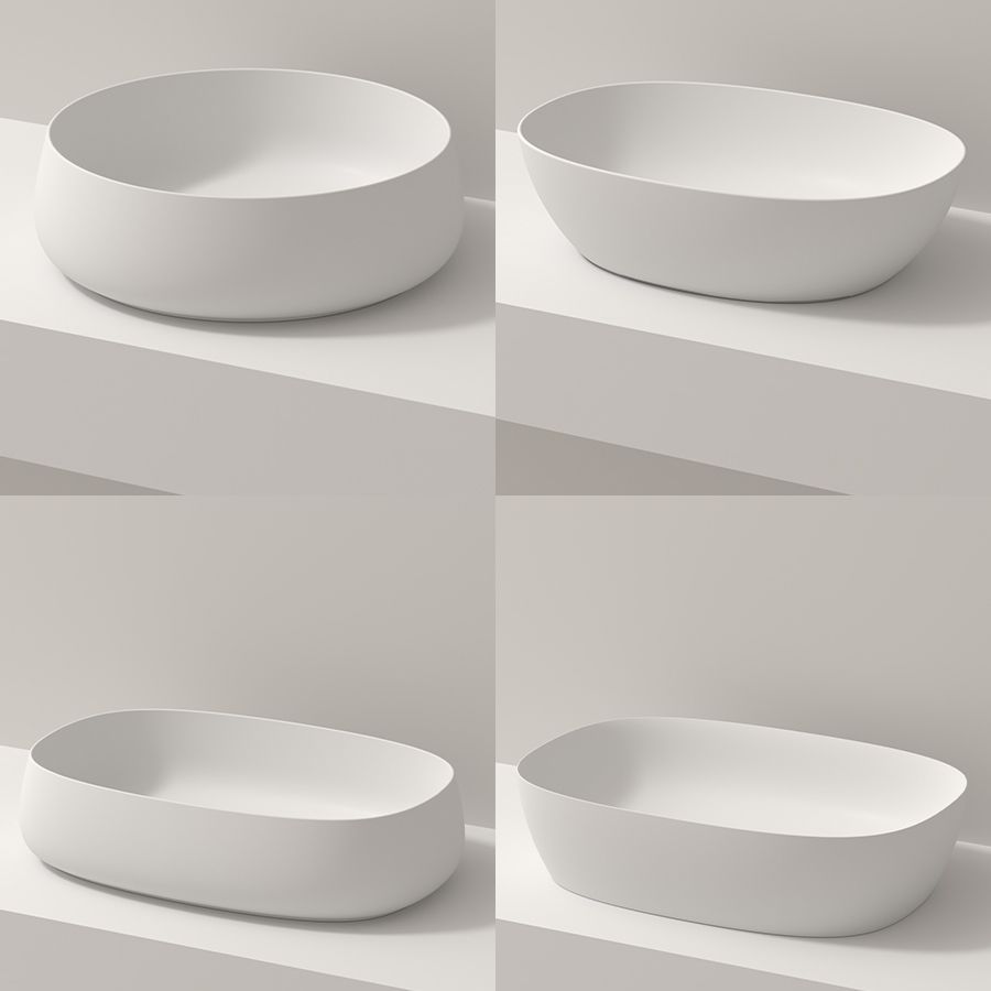 Modern Vessel Bathroom Sink No Craftsmanship Resin Wash Stand Clearhalo 'Bathroom Remodel & Bathroom Fixtures' 'Bathroom Sinks & Faucet Components' 'Bathroom Sinks' 'bathroom_sink' 'Home Improvement' 'home_improvement' 'home_improvement_bathroom_sink' 1200x1200_8696042c-eac2-4baf-9228-831d5b79a1a9