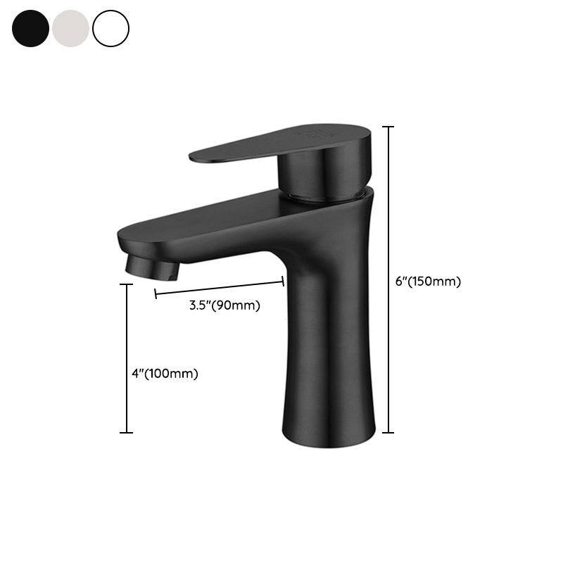 Circular Vessel Faucet Lever Handle Stainless Steel Bathroom Faucet with Water Hose Clearhalo 'Bathroom Remodel & Bathroom Fixtures' 'Bathroom Sink Faucets' 'Bathroom Sinks & Faucet Components' 'bathroom_sink_faucets' 'Home Improvement' 'home_improvement' 'home_improvement_bathroom_sink_faucets' 1200x1200_8696258a-569c-41c3-ac94-35c316cb8984