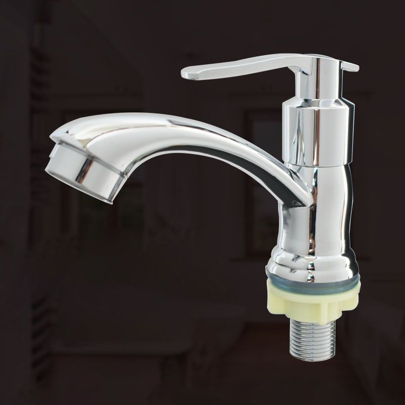 Modern Bathroom Faucet Chrome Knob Handle with Water Hose Vessel Sink Faucet Clearhalo 'Bathroom Remodel & Bathroom Fixtures' 'Bathroom Sink Faucets' 'Bathroom Sinks & Faucet Components' 'bathroom_sink_faucets' 'Home Improvement' 'home_improvement' 'home_improvement_bathroom_sink_faucets' 1200x1200_86b5d02d-1634-409c-b16b-0f8c84559938