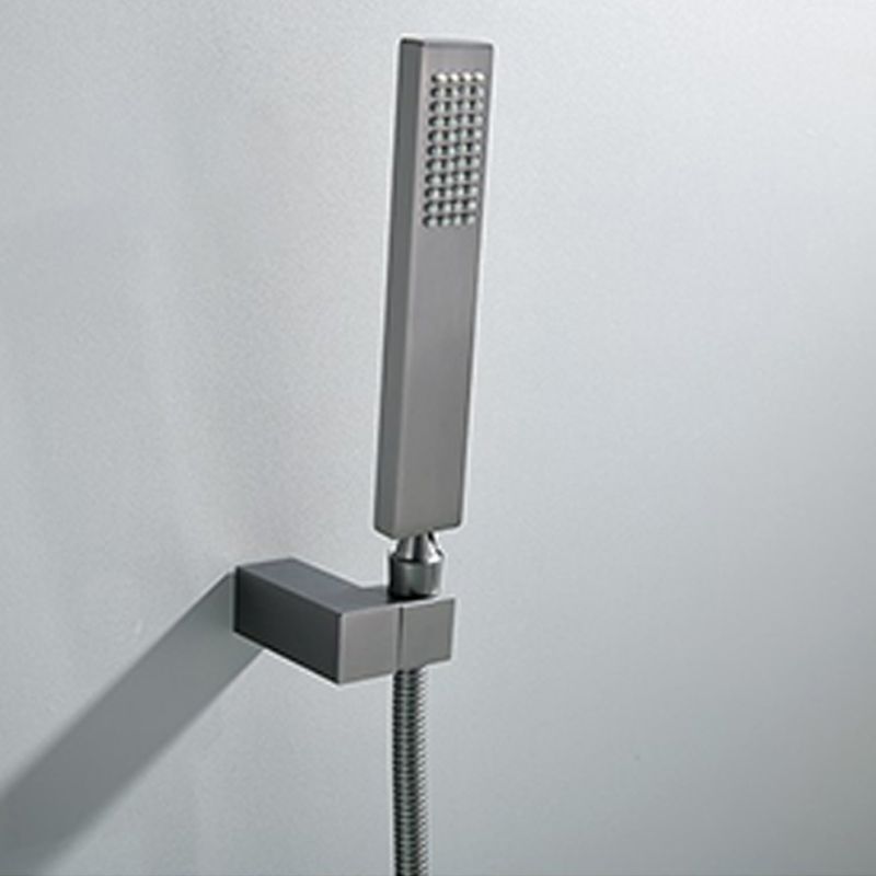 Contemporary Bathroom Faucet Wall Mounted Copper One Handle Fixed Clawfoot Tub Faucets Clearhalo 'Bathroom Remodel & Bathroom Fixtures' 'Bathtub Faucets' 'bathtub_faucets' 'Home Improvement' 'home_improvement' 'home_improvement_bathtub_faucets' 1200x1200_86ca7bd4-4eb6-40d0-bfc8-b1fd2e63ac9f