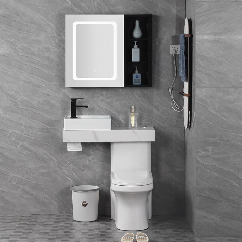 Contemporary Ceramic Flush Toilet White Floor Mounted Urine Toilet with Seat for Washroom Clearhalo 'Bathroom Remodel & Bathroom Fixtures' 'Home Improvement' 'home_improvement' 'home_improvement_toilets' 'Toilets & Bidets' 'Toilets' 1200x1200_86db3aad-c6ba-472a-b66a-522492f37fb7