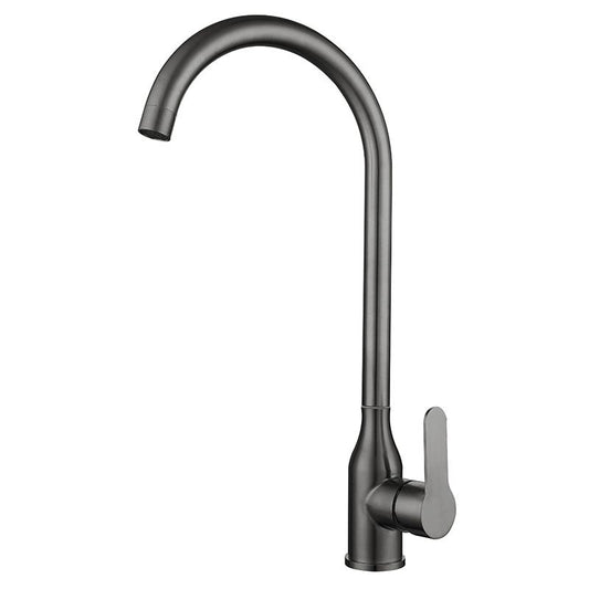 Contemporary Pull down Single Handle Standard Kitchen Faucet High Arch Water Filler Clearhalo 'Home Improvement' 'home_improvement' 'home_improvement_kitchen_faucets' 'Kitchen Faucets' 'Kitchen Remodel & Kitchen Fixtures' 'Kitchen Sinks & Faucet Components' 'kitchen_faucets' 1200x1200_86f08535-02c8-4377-8675-942c520b7af2