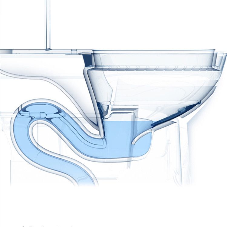 Modern UF Siphon Jet Toilet Bowl Floor Mount Flush Toilet with Toilet Seat Clearhalo 'Bathroom Remodel & Bathroom Fixtures' 'Home Improvement' 'home_improvement' 'home_improvement_toilets' 'Toilets & Bidets' 'Toilets' 1200x1200_871f1296-2d07-4600-af46-ac1393e0e830