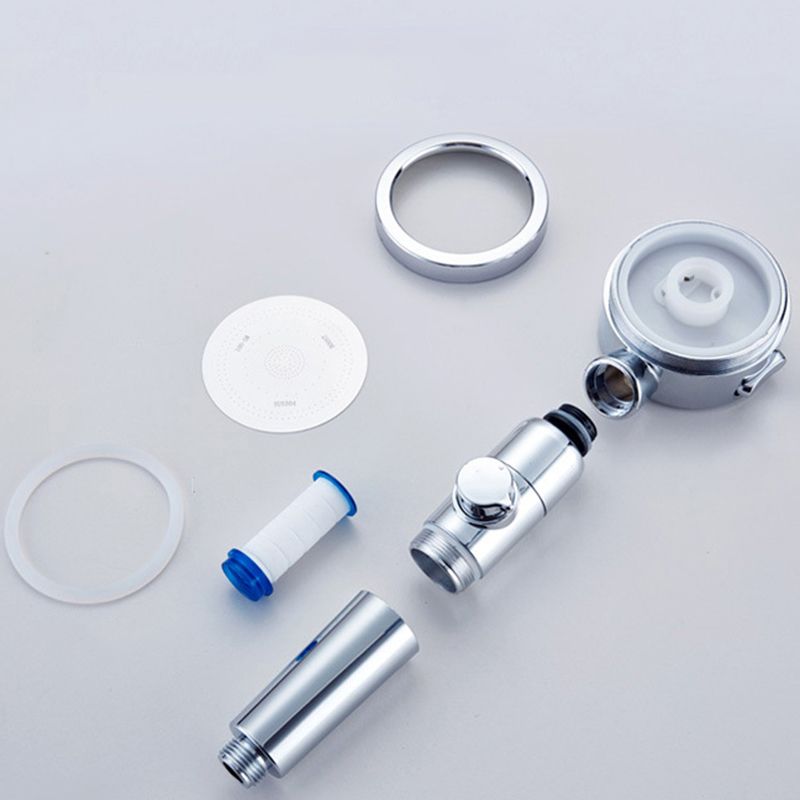 Contemporary Style Shower Head Metal Bathroom Handheld Shower Head Clearhalo 'Bathroom Remodel & Bathroom Fixtures' 'Home Improvement' 'home_improvement' 'home_improvement_shower_heads' 'Shower Heads' 'shower_heads' 'Showers & Bathtubs Plumbing' 'Showers & Bathtubs' 1200x1200_872ecfac-4a75-4f0f-9030-d9c878b255d8