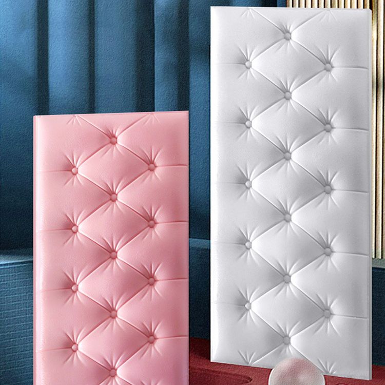 Modern Style Foam Waterproof Wall Paneling Bed Room 3D Wall Paneling with Cushion Clearhalo 'Flooring 'Home Improvement' 'home_improvement' 'home_improvement_wall_paneling' 'Wall Paneling' 'wall_paneling' 'Walls & Ceilings' Walls and Ceiling' 1200x1200_873abbf5-6320-44ed-a58d-ed99b184615e