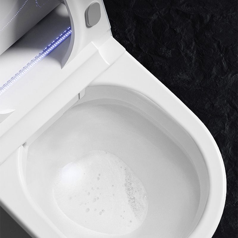 Elongated One-Piece Smart Toilet Bidet with Remote Control - 22.8" D Clearhalo 'Bathroom Remodel & Bathroom Fixtures' 'Bidets' 'Home Improvement' 'home_improvement' 'home_improvement_bidets' 'Toilets & Bidets' 1200x1200_873ae62d-2912-4148-be9c-025a63ea973b