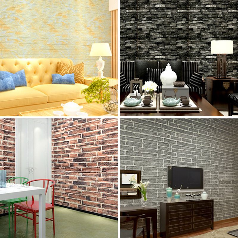 3D Embossed Interior Wall Paneling Peel and Stick Square Wall Paneling Clearhalo 'Flooring 'Home Improvement' 'home_improvement' 'home_improvement_wall_paneling' 'Wall Paneling' 'wall_paneling' 'Walls & Ceilings' Walls and Ceiling' 1200x1200_87446eab-d6de-4655-8f26-42410bb40981