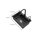 Stainless Steel Kitchen Sink Contemporary Style Single Bowl Kitchen Sink Clearhalo 'Home Improvement' 'home_improvement' 'home_improvement_kitchen_sinks' 'Kitchen Remodel & Kitchen Fixtures' 'Kitchen Sinks & Faucet Components' 'Kitchen Sinks' 'kitchen_sinks' 1200x1200_8745ec24-4109-477a-8cfb-60b509fac6d2