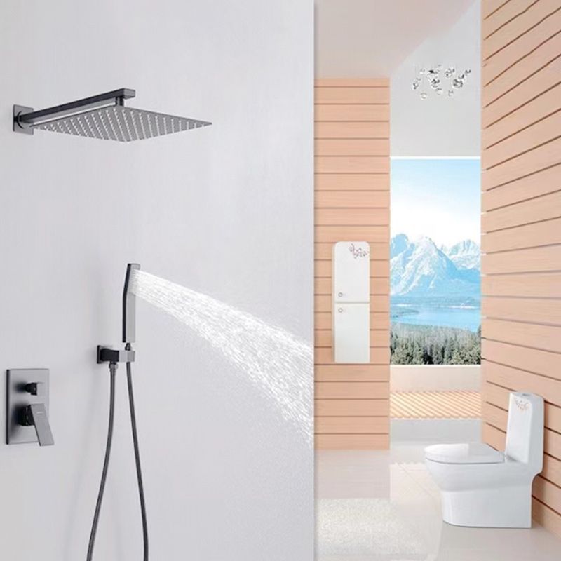 Modern Shower Trim Brass Temperature Control Handheld Shower Head Shower Combo Clearhalo 'Bathroom Remodel & Bathroom Fixtures' 'Home Improvement' 'home_improvement' 'home_improvement_shower_faucets' 'Shower Faucets & Systems' 'shower_faucets' 'Showers & Bathtubs Plumbing' 'Showers & Bathtubs' 1200x1200_87640fd6-b95d-488e-8e15-aae71b37e9bf