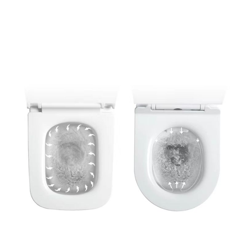 Modern White Flush Toilet Wall Mount Urine Toilet with Seat for Bathroom Clearhalo 'Bathroom Remodel & Bathroom Fixtures' 'Home Improvement' 'home_improvement' 'home_improvement_toilets' 'Toilets & Bidets' 'Toilets' 1200x1200_8768d33f-d222-45b5-9763-af3f568a5a2f