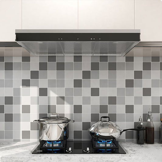 Modern Waterproof Mosaic Tile Smooth Peel and Stick Backsplash Tile for Kitchen Clearhalo 'Flooring 'Home Improvement' 'home_improvement' 'home_improvement_peel_stick_blacksplash' 'Peel & Stick Backsplash Tile' 'peel_stick_blacksplash' 'Walls & Ceilings' Walls and Ceiling' 1200x1200_87746746-b23f-4f06-b654-b60fd02e665e