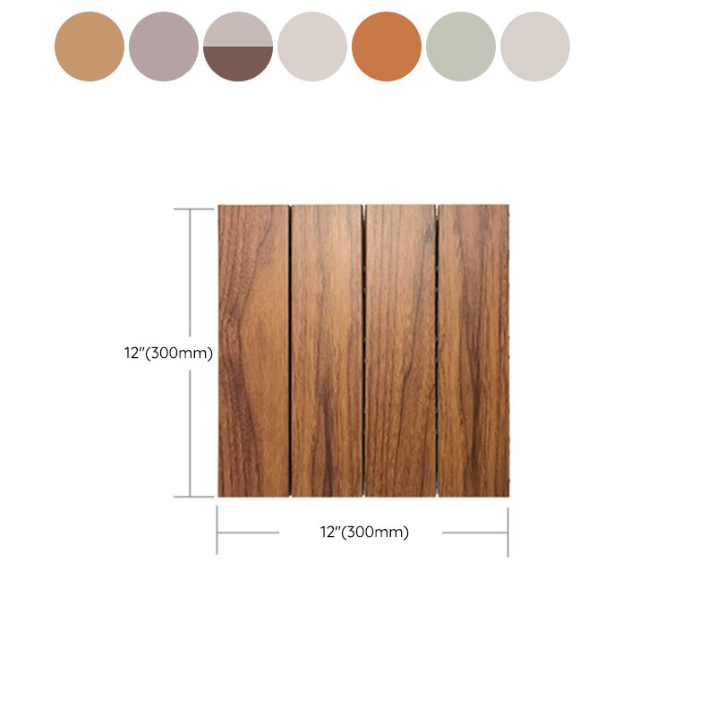 Engineered Flooring Planks Water Resistant Click-Locking for Patio Garden Clearhalo 'Flooring 'Hardwood Flooring' 'hardwood_flooring' 'Home Improvement' 'home_improvement' 'home_improvement_hardwood_flooring' Walls and Ceiling' 1200x1200_87756e9d-a898-4268-a45d-6f3d35d8fa1f