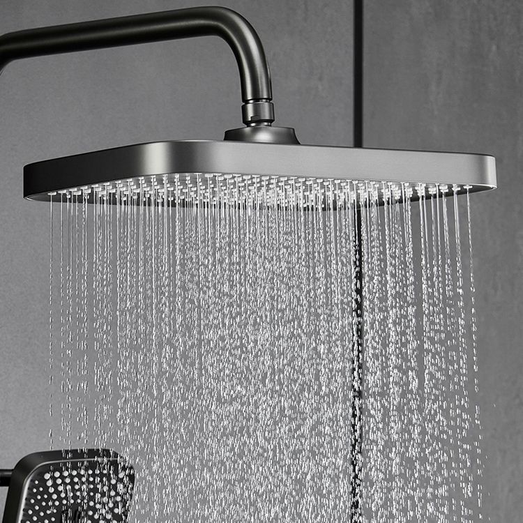 Modern Shower System Adjustable Shower Head Slide Bar Wall Mounted Shower Set Clearhalo 'Bathroom Remodel & Bathroom Fixtures' 'Home Improvement' 'home_improvement' 'home_improvement_shower_faucets' 'Shower Faucets & Systems' 'shower_faucets' 'Showers & Bathtubs Plumbing' 'Showers & Bathtubs' 1200x1200_87781fb3-2378-4d38-9e6c-673aa1274a39
