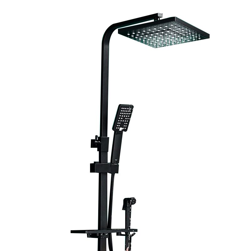 Black Shower Set Full Constant Temperature Copper Bathroom Lift Bath Booster Shower Head Clearhalo 'Bathroom Remodel & Bathroom Fixtures' 'Home Improvement' 'home_improvement' 'home_improvement_shower_faucets' 'Shower Faucets & Systems' 'shower_faucets' 'Showers & Bathtubs Plumbing' 'Showers & Bathtubs' 1200x1200_87826219-bbdf-4efd-bdbd-ea6583c9b99e