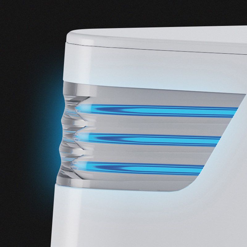 Modern Toilet Bowl Siphon Jet Skirted Toilet with Soft-Close Seat for Bathroom Clearhalo 'Bathroom Remodel & Bathroom Fixtures' 'Home Improvement' 'home_improvement' 'home_improvement_toilets' 'Toilets & Bidets' 'Toilets' 1200x1200_87bb58b6-304f-4e51-87ec-96e2c1364236