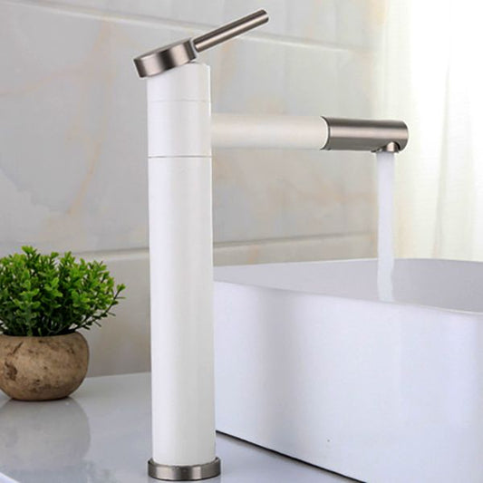 Modern Vessel Sink Faucet Stainless Steel Single Handle Low Arc Retractable Vessel Faucet Clearhalo 'Bathroom Remodel & Bathroom Fixtures' 'Bathroom Sink Faucets' 'Bathroom Sinks & Faucet Components' 'bathroom_sink_faucets' 'Home Improvement' 'home_improvement' 'home_improvement_bathroom_sink_faucets' 1200x1200_87c5f5d5-ff5f-490d-ad12-20489aa00bc8