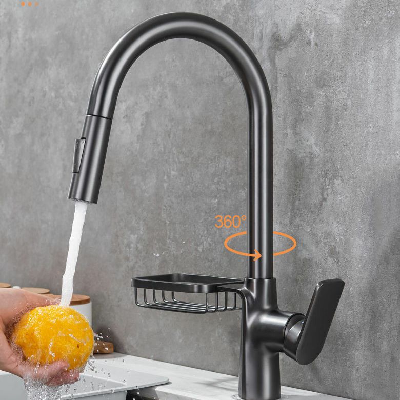 Modern 1-Handle Faucet Pull out Sprayer with Water Dispenser Faucet Clearhalo 'Home Improvement' 'home_improvement' 'home_improvement_kitchen_faucets' 'Kitchen Faucets' 'Kitchen Remodel & Kitchen Fixtures' 'Kitchen Sinks & Faucet Components' 'kitchen_faucets' 1200x1200_87eda7f8-96fe-4729-838d-510bb9e5ffd5