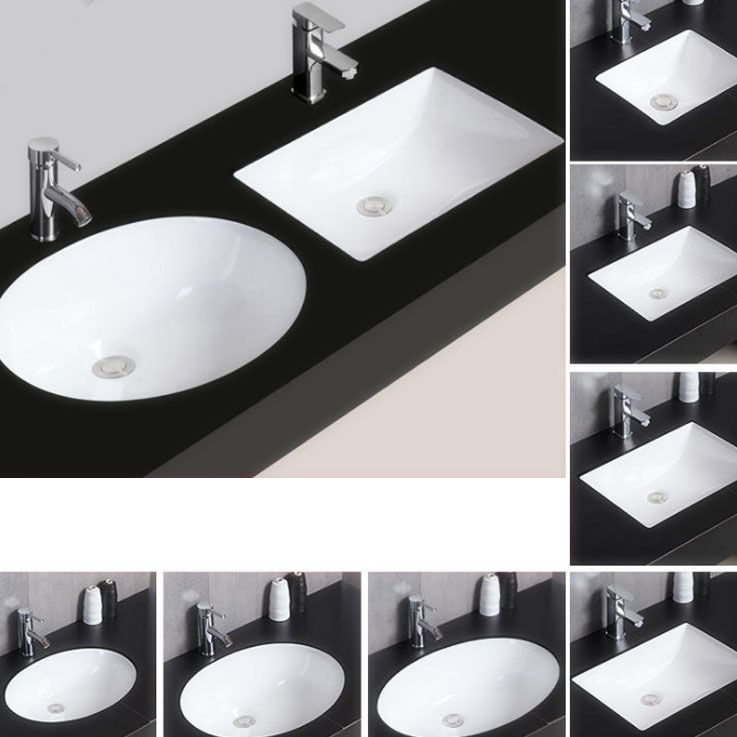 Bathroom Sink Ceramic Rod Handle Faucet Anti-spill Bathroom Sink Clearhalo 'Bathroom Remodel & Bathroom Fixtures' 'Bathroom Sinks & Faucet Components' 'Bathroom Sinks' 'bathroom_sink' 'Home Improvement' 'home_improvement' 'home_improvement_bathroom_sink' 1200x1200_87f31aab-020e-4b87-8219-97ddf8831237
