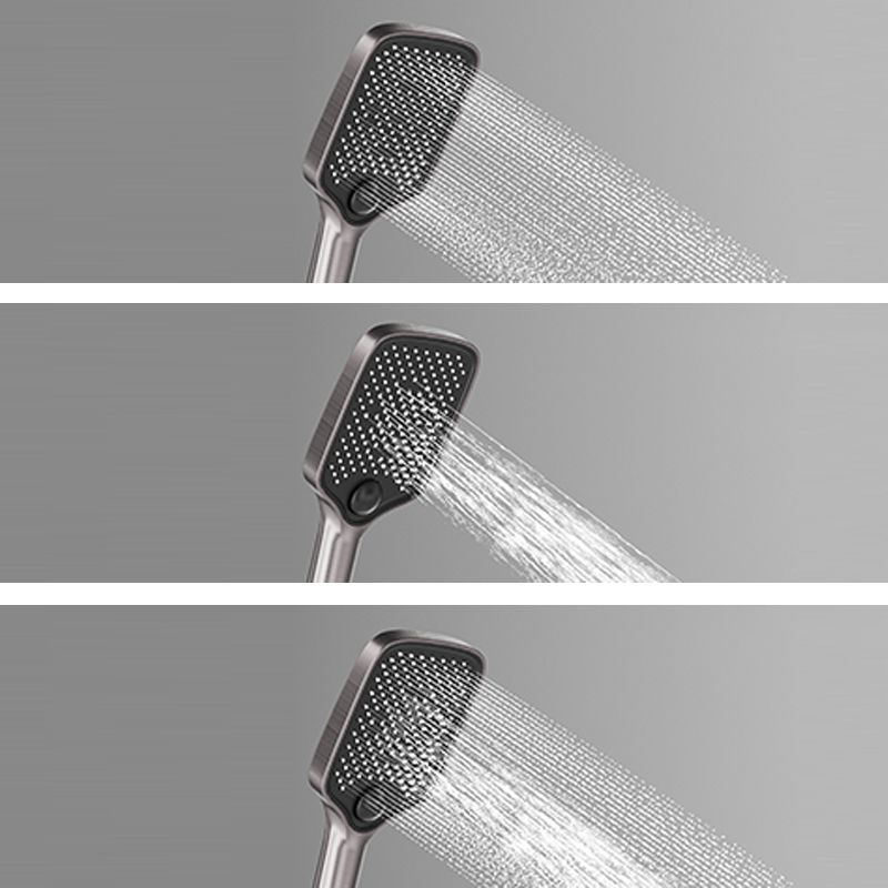 Modern Shower Head Combo Brass Swivel Slide Bar Included Wall Mounted Shower System Clearhalo 'Bathroom Remodel & Bathroom Fixtures' 'Home Improvement' 'home_improvement' 'home_improvement_shower_faucets' 'Shower Faucets & Systems' 'shower_faucets' 'Showers & Bathtubs Plumbing' 'Showers & Bathtubs' 1200x1200_87f499c7-a372-4444-970a-e11edcc6f0a1