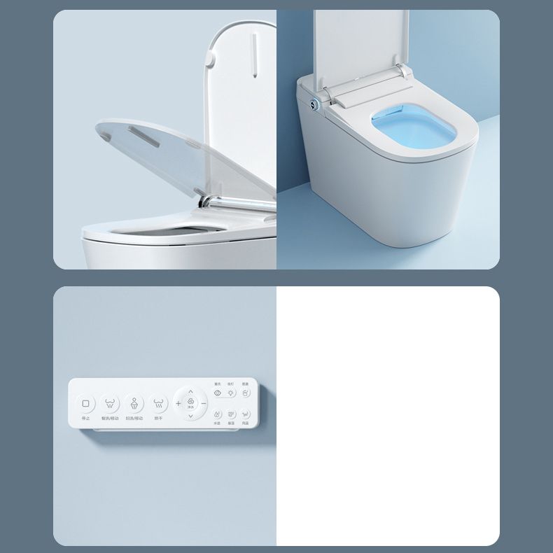 Modern Siphon Jet Toilet Bowl Floor Mount Skirted Toilet with Toilet Seat Clearhalo 'Bathroom Remodel & Bathroom Fixtures' 'Home Improvement' 'home_improvement' 'home_improvement_toilets' 'Toilets & Bidets' 'Toilets' 1200x1200_8818fa5e-218f-4987-9d6d-dfaf4250b24f