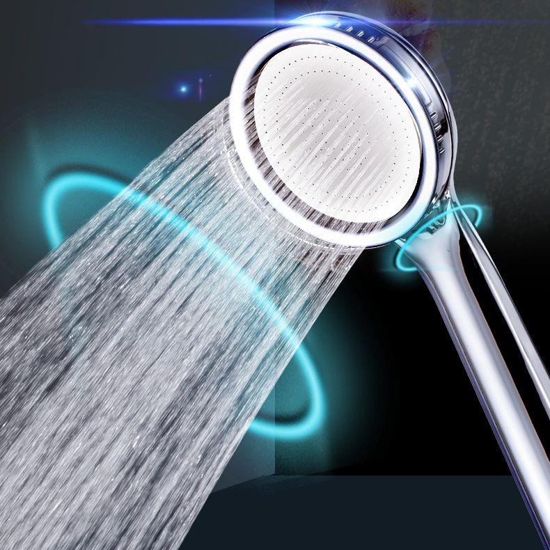 Round Handheld Shower Head Plastic Contemporary Style Shower Head Clearhalo 'Bathroom Remodel & Bathroom Fixtures' 'Home Improvement' 'home_improvement' 'home_improvement_shower_heads' 'Shower Heads' 'shower_heads' 'Showers & Bathtubs Plumbing' 'Showers & Bathtubs' 1200x1200_883266bf-364b-4b40-9318-6ae32e6d1ba8