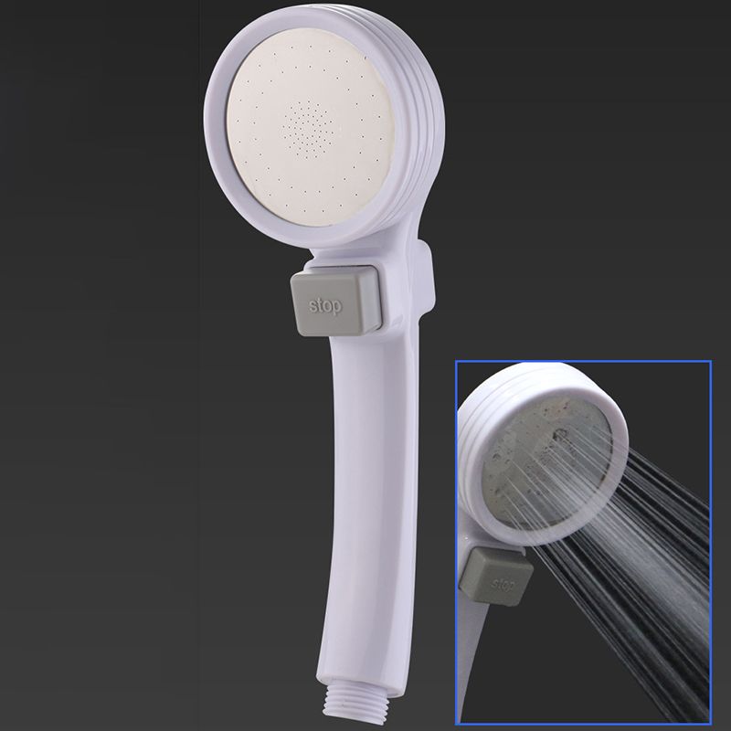 Modern Plastic Shower Head Bathroom Wall-mounted Shower Head Clearhalo 'Bathroom Remodel & Bathroom Fixtures' 'Home Improvement' 'home_improvement' 'home_improvement_shower_heads' 'Shower Heads' 'shower_heads' 'Showers & Bathtubs Plumbing' 'Showers & Bathtubs' 1200x1200_886201e7-b163-43ed-9e99-8a51b406a850