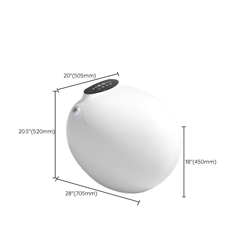 Contemporary Floor Mount Toilet Bowl Heated Seat Included Urine Toilet for Washroom Clearhalo 'Bathroom Remodel & Bathroom Fixtures' 'Home Improvement' 'home_improvement' 'home_improvement_toilets' 'Toilets & Bidets' 'Toilets' 1200x1200_886c257f-5653-4cd9-8127-bfbda6ba3b27