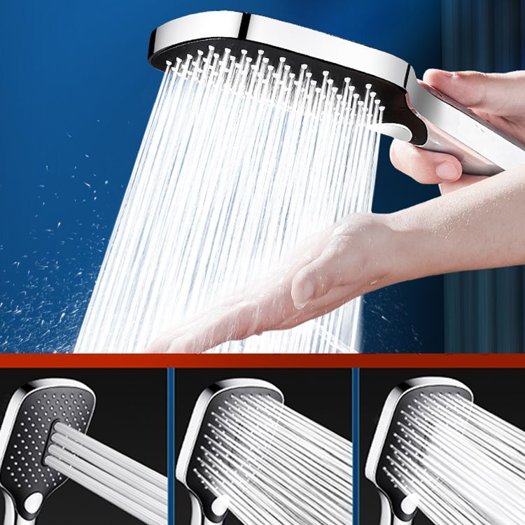 Handheld Shower Head 3 Settings Adjustable Spray Pattern Showerhead Clearhalo 'Bathroom Remodel & Bathroom Fixtures' 'Home Improvement' 'home_improvement' 'home_improvement_shower_heads' 'Shower Heads' 'shower_heads' 'Showers & Bathtubs Plumbing' 'Showers & Bathtubs' 1200x1200_8872c2a3-83ed-4c3e-a728-5070a5f401cc