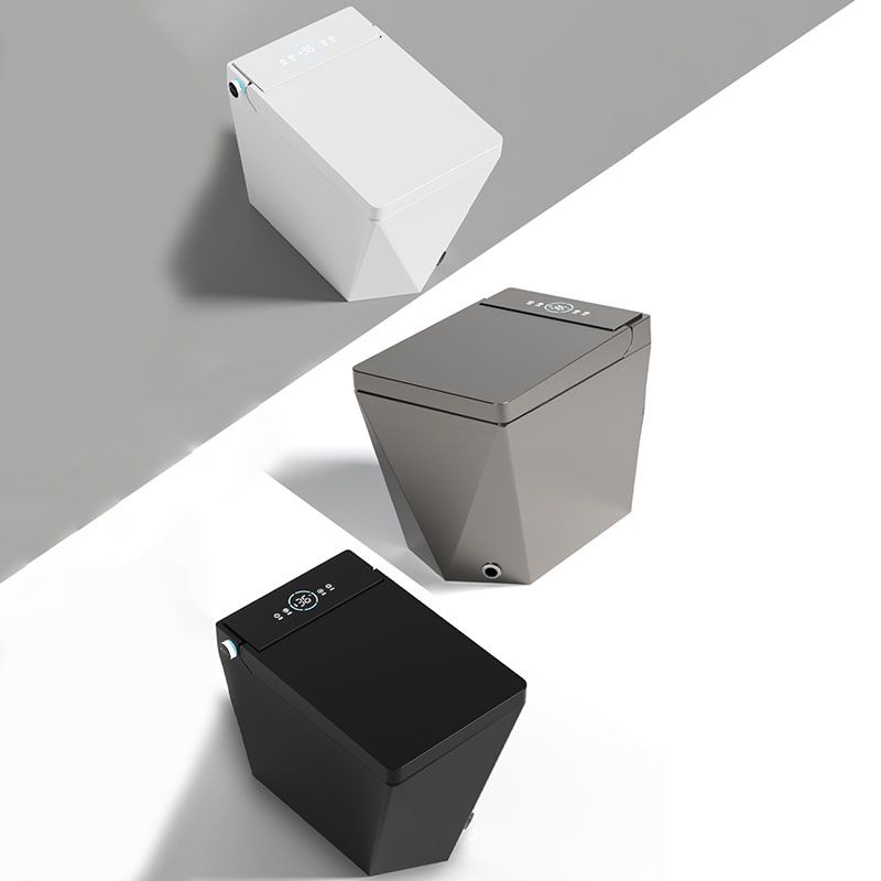 Black / Gray / White Electronic Toilet Elongated Floor Mount Bidet Clearhalo 'Bathroom Remodel & Bathroom Fixtures' 'Bidets' 'Home Improvement' 'home_improvement' 'home_improvement_bidets' 'Toilets & Bidets' 1200x1200_88768520-88c8-496d-b4ef-dab96b31ac3d