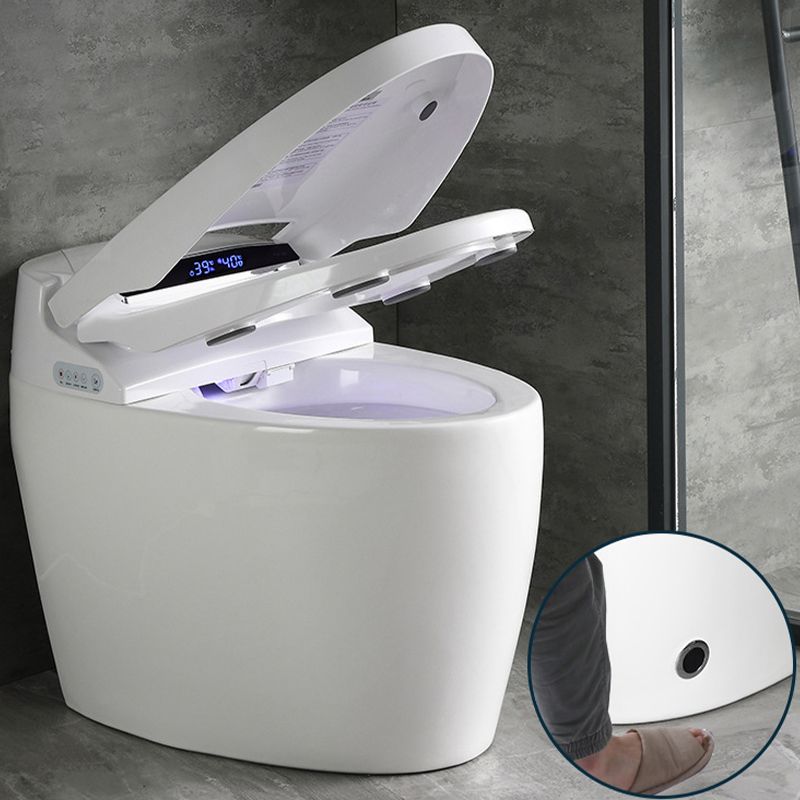 Modern Concealed Tank Toilet Bowl Skirted ABS Floor Mount Flush Toilet with Seat Clearhalo 'Bathroom Remodel & Bathroom Fixtures' 'Home Improvement' 'home_improvement' 'home_improvement_toilets' 'Toilets & Bidets' 'Toilets' 1200x1200_8887bd4c-8846-4b71-91a8-82d2b78fc631