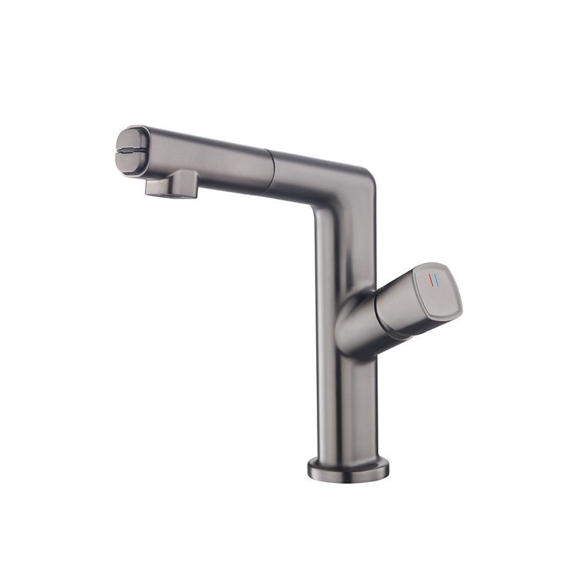 Modern Single Handle Sink Faucet Brass Square Bathroom Faucet Clearhalo 'Bathroom Remodel & Bathroom Fixtures' 'Bathroom Sink Faucets' 'Bathroom Sinks & Faucet Components' 'bathroom_sink_faucets' 'Home Improvement' 'home_improvement' 'home_improvement_bathroom_sink_faucets' 1200x1200_889d7c60-d8ba-492e-b8ea-d3990faa5d5c