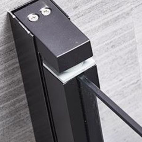 Semi Frameless Tempered Glass Shower Screen Folding Shower Door Clearhalo 'Bathroom Remodel & Bathroom Fixtures' 'Home Improvement' 'home_improvement' 'home_improvement_shower_tub_doors' 'Shower and Tub Doors' 'shower_tub_doors' 'Showers & Bathtubs' 1200x1200_88b97860-afdf-45c6-8a2e-a25bea8c70c5