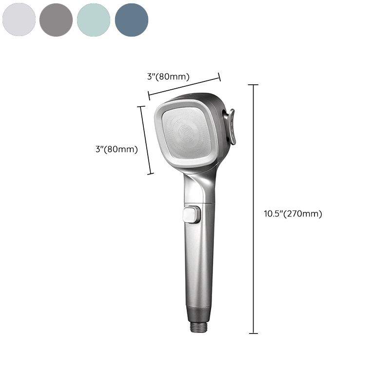 Modern Shower Head Massage 5-Jet Wall Mounted Adjustable Spray Pattern Hand Shower Clearhalo 'Bathroom Remodel & Bathroom Fixtures' 'Home Improvement' 'home_improvement' 'home_improvement_shower_heads' 'Shower Heads' 'shower_heads' 'Showers & Bathtubs Plumbing' 'Showers & Bathtubs' 1200x1200_8912fa86-1689-481b-9de4-d23e4a7b62fe