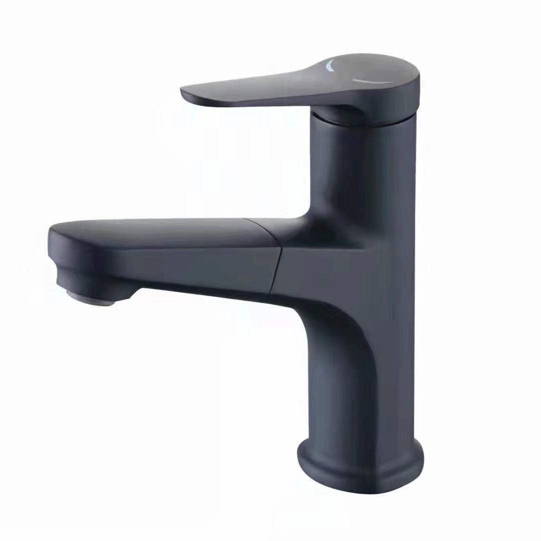 Modern Vessel Faucet Brass Lever Handle Swivel Spout Bathroom Vessel Faucet Clearhalo 'Bathroom Remodel & Bathroom Fixtures' 'Bathroom Sink Faucets' 'Bathroom Sinks & Faucet Components' 'bathroom_sink_faucets' 'Home Improvement' 'home_improvement' 'home_improvement_bathroom_sink_faucets' 1200x1200_8929d4c8-8411-41d9-acac-1e687a912aa2