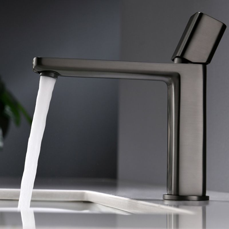 Modern Vessel Faucet Brass Lever Handles Low Arc Bathroom Sink Faucet Clearhalo 'Bathroom Remodel & Bathroom Fixtures' 'Bathroom Sink Faucets' 'Bathroom Sinks & Faucet Components' 'bathroom_sink_faucets' 'Home Improvement' 'home_improvement' 'home_improvement_bathroom_sink_faucets' 1200x1200_89367c78-d0db-4398-ac22-e447bd1fd82f